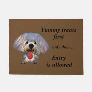 Felpudo Perro maltés Personalizado gracioso Doormat