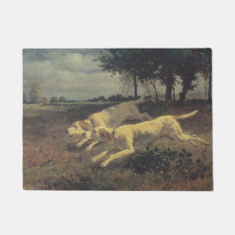 Felpudo Perros en ejecución (Beagles) (por Constant Troyon