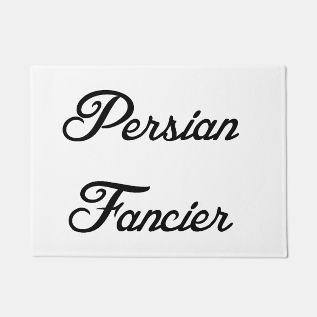 Felpudo persa más elegante (Anverso)