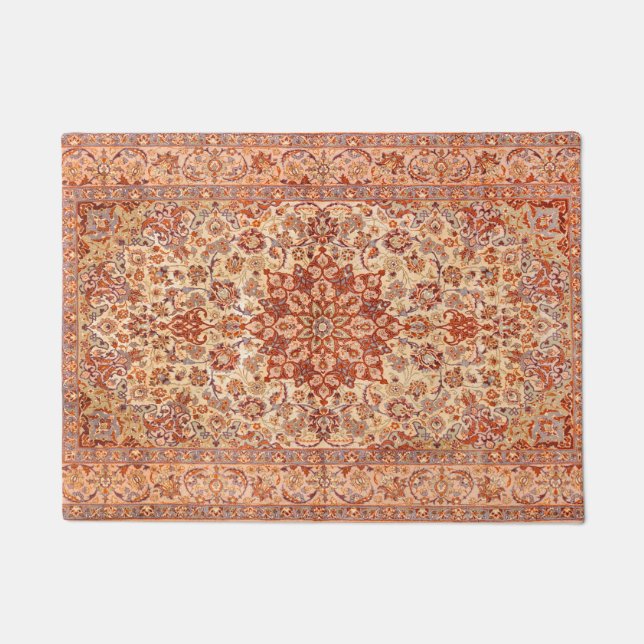 Felpudo Persia Muted Cream Rubor Tan  (Anverso)