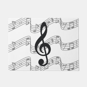 Felpudo Personal y Clef agudo