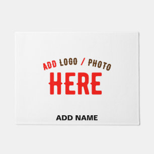 FELPUDO PERSONALIZABLE MODERNO ESTILO BLANCO VERIFICADO MA