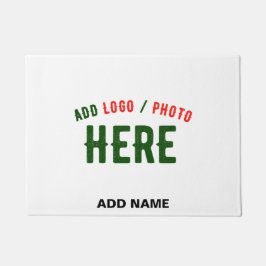 FELPUDO PERSONALIZABLE MODERNO ESTILO BLANCO VERIFICADO MA