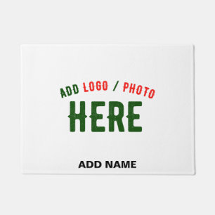 FELPUDO PERSONALIZABLE MODERNO ESTILO BLANCO VERIFICADO MA