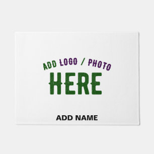 FELPUDO PERSONALIZABLE MODERNO ESTILO BLANCO VERIFICADO MA