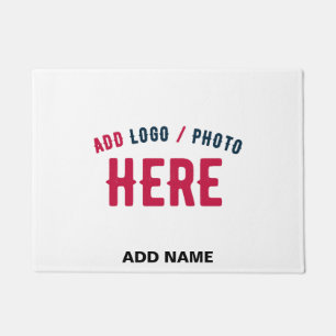 FELPUDO PERSONALIZABLE MODERNO ESTILO BLANCO VERIFICADO MA