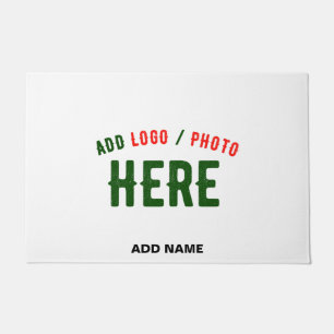 FELPUDO PERSONALIZABLE MODERNO ESTILO BLANCO VERIFICADO MA