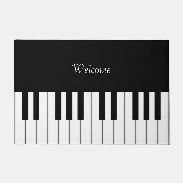 Felpudo Personalización del teclado de piano clásico (Anverso)