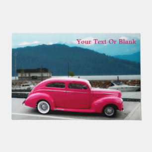 Felpudo Personalizado 1940 Famoso americano Make Sedan