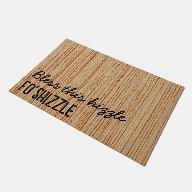 Felpudo Personalizado Bendice A Este Hizzle De La Graciosa (Angular)