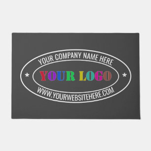 Felpudo Personalizado Business Logo Company Office Doormat