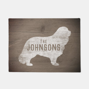 Felpudo Personalizado Cavalier King Charles Spaniel Silhou