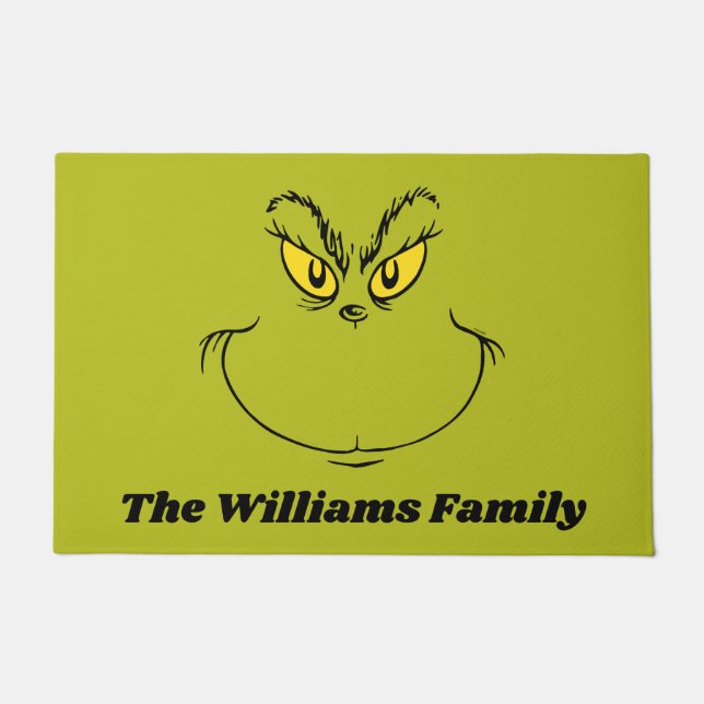 Felpudo Personalizado cómo se enfrentan los Navidades roba (Anverso)