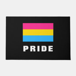Felpudo PERSONALIZADO de bandera del orgullo gay pansexual