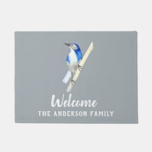 Felpudo Personalizado de California Scrub Jay Doormat