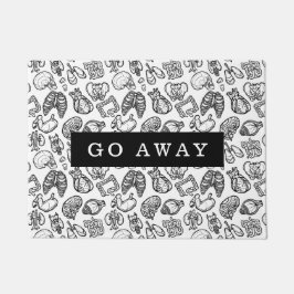 Felpudo Personalizado de esbozo de anatomía humana moderna