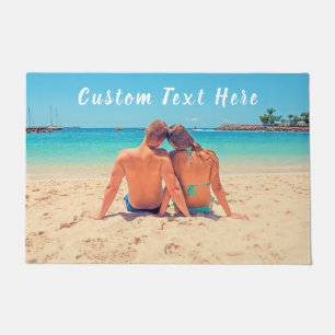 Felpudo Personalizado de fotos en tus fotos y diseño de te