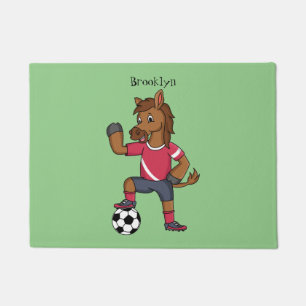 Felpudo Personalizado de fútbol divertido y divertido