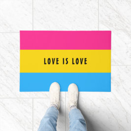 Felpudo PERSONALIZADO de la bandera del orgullo gay en el 