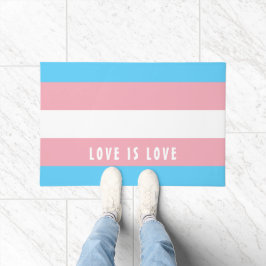 Felpudo PERSONALIZADO de la bandera del orgullo gay en el 