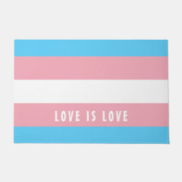 Felpudo PERSONALIZADO de la bandera del orgullo gay en el 