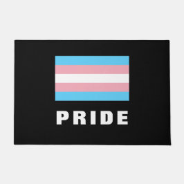 Felpudo PERSONALIZADO de la bandera del orgullo transgéner