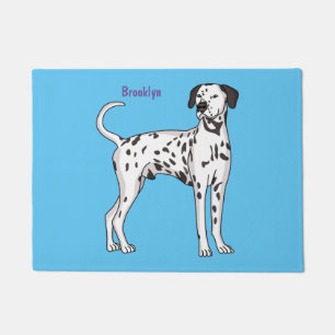 Felpudo Personalizado de perro dalmatiano