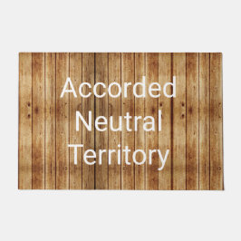 Felpudo Personalizado de Territorio Neutral Doormat Blonde