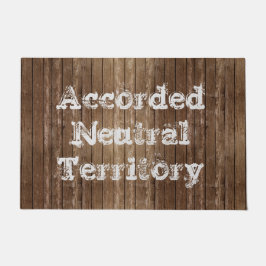 Felpudo Personalizado de Territorio Neutral Doormat Selecc
