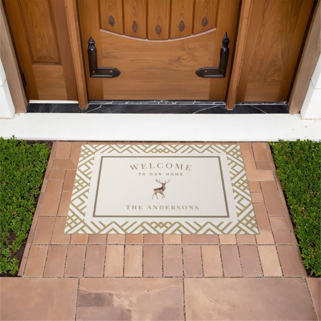 Felpudo Personalizado Deer (Exterior)