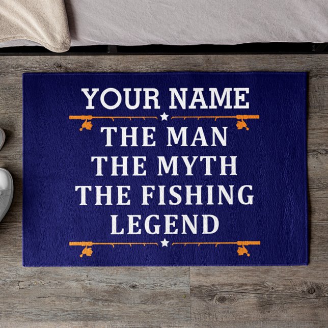 Felpudo Personalizado El Hombre El Mito De La Leyenda Pesq (Subido por el creador)