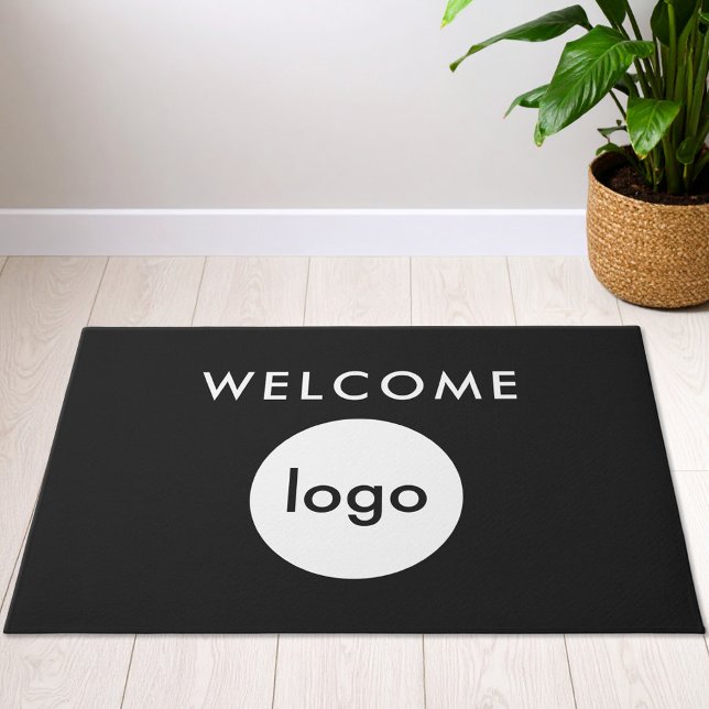 Felpudo Personalizado Empresa Logotipo Bienvenida Doormat (Subido por el creador)