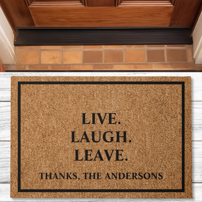 Felpudo Personalizado Introvert Funny Doormat en Live Laud (Subido por el creador)