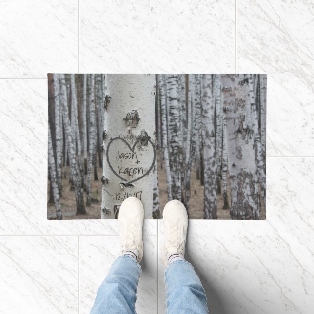 Felpudo Personalizado País Rústico Cardilla de Puerta de C (Interior)