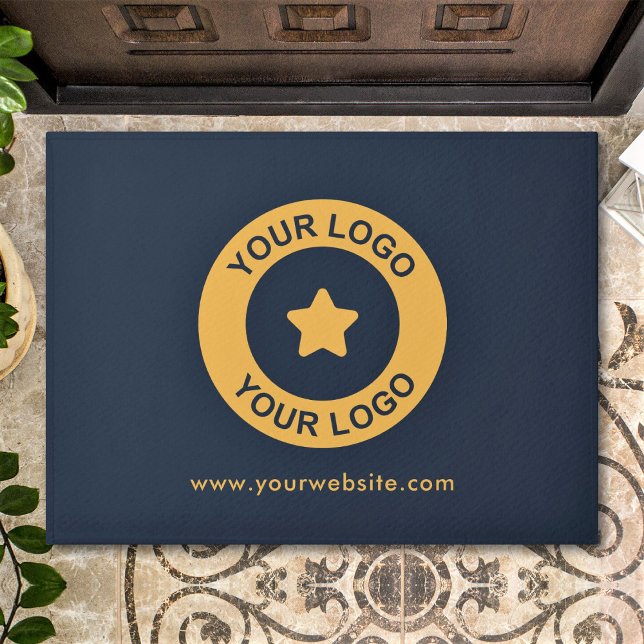 Felpudo Personalizado Sitio web del logotipo comercial (Subido por el creador)