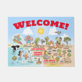 Felpudo Personalizado SoCal Welcome Mat