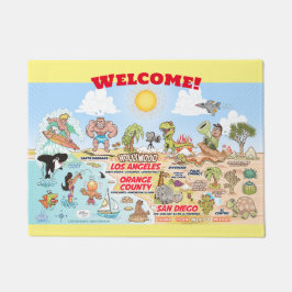 Felpudo Personalizado SoCal Welcome Mat