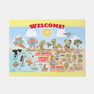 Felpudo Personalizado SoCal Welcome Mat
