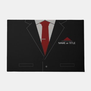 Felpudo Personalizado Su Nombre Funny Business Doormat