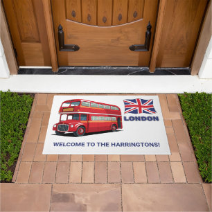 Felpudo Personalizado Textos Londres Inglaterra