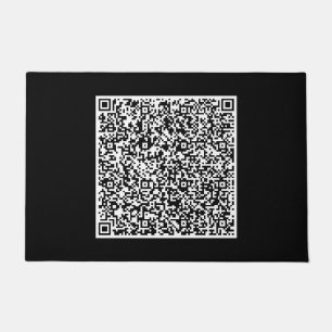 Felpudo Personalizado Tu código QR Analizar información Do