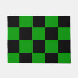 Felpudo Personalizado verde moderno del modelo de la