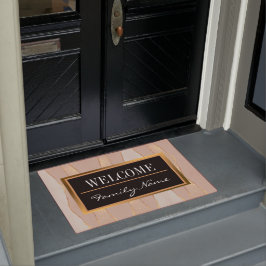 Felpudo Personalizar de lujo Purpurina Rosa Gold