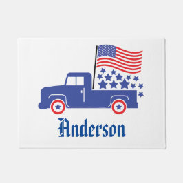 Felpudo Personalized American Truck