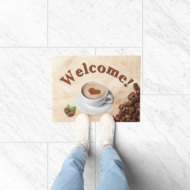 Felpudo Personalized Seaside Welcome Doormat (Interior)