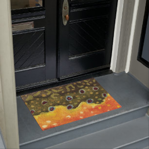 Felpudo Pesca de trucha rota