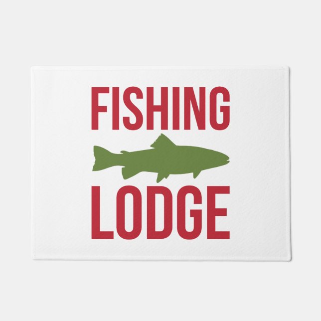 Felpudo Pesca en logia (Anverso)