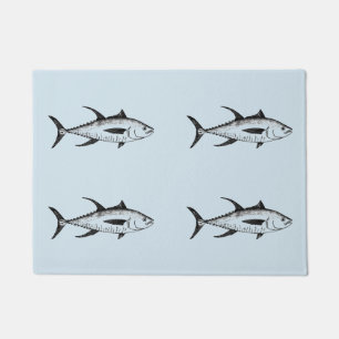 Felpudo Pesca en mar profunda - atún de trucha salmonada