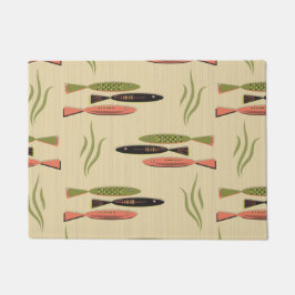 Felpudo Pescado moderno de mediados del siglo XX