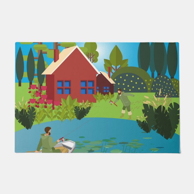 Felpudo Pescadores (Anverso)